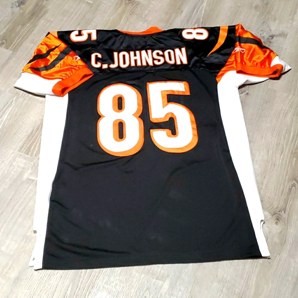 NFL Jersey Cincinnati Bengals Chad Johnson Reebok black orange Men